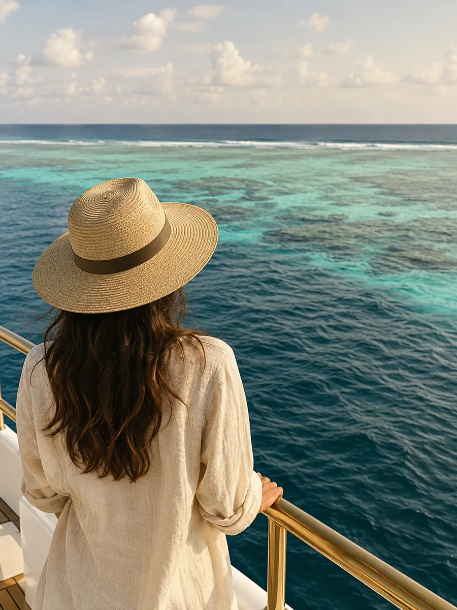 Ausblick am Agincourt Reef